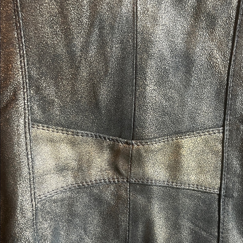D’coras Metallic Leather Jacket - image 8